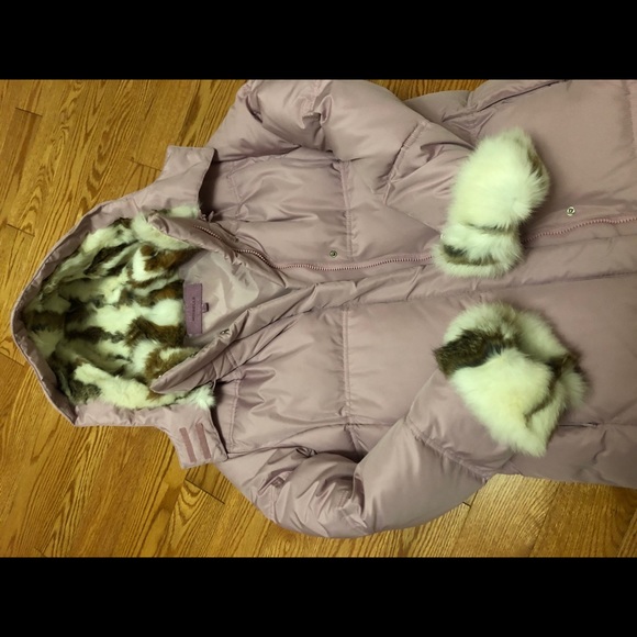 MOISELLE Winter jacket with rabbit fur - Picture 4 of 9